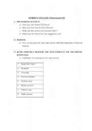 English Worksheet: Domestic Violence PART 02 - Rihanna