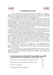 English Worksheet: 
