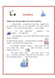 English Worksheet: Cinderella