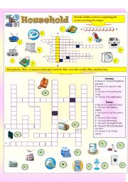 English Worksheet: Household apparatus 