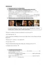 English Worksheet: True Blood