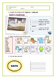 English Worksheet: quiz for young learners