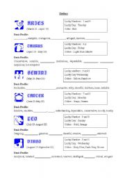 English Worksheet: Personality