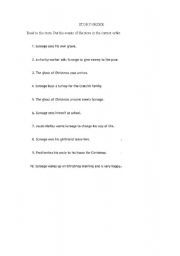 English Worksheet: A CHRISTMAS CAROL 2