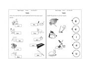 English worksheet: vowels