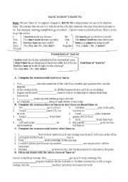 English Worksheet: 6th grades revision of 1st semester Part 3 (upon English in mind and SBS curriculum)