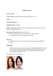 English worksheet: lesson plan-19 Talking about an interesting daily interaction based on a real-life situation. (Just a hair cut please...)