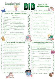 Simple Past Activities