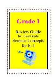 English worksheet: Review guide for 1st grade Science.Includes all standards (SOLs)