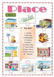 English Worksheet: Place