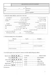 English Worksheet: Past simple