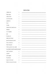 English Worksheet: American Slang