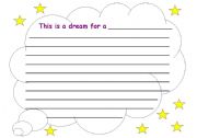 English Worksheet: BFG Dream