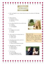 English Worksheet: Letters to Juliet