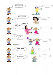 English Worksheet: MY-HIS-HER-POSSESSIVES