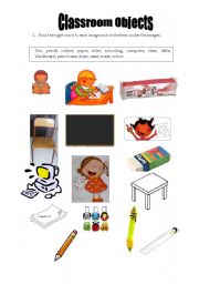 Classroom objects