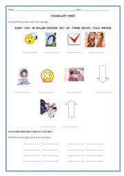 English worksheet: SONG Hot N Cold- Kate Perry