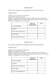 English Worksheet: Means of transportation -  Speaking Practice