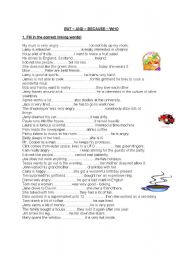 English Worksheet: Linking sentences