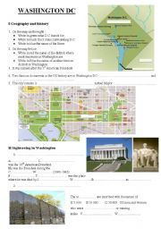 English Worksheet: Washington DC