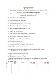 English Worksheet: Logic Puzzle #1