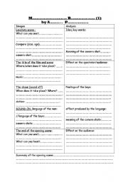 English Worksheet: Missipi Burning-Segregation in the US