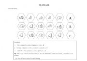 English Worksheet: the food maze