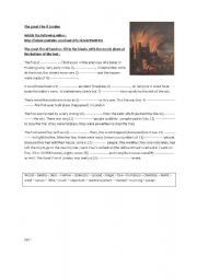 English Worksheet: the Great Fire of London