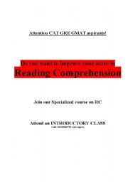 English worksheet: reading