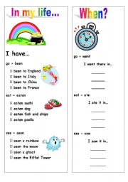 English Worksheet: Present Perfect for Young Learners
