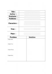English worksheet: The Story Get Me Out of Here!