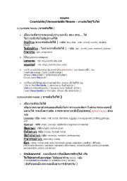 English Worksheet: nouns
