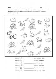 English Worksheet: Pets 