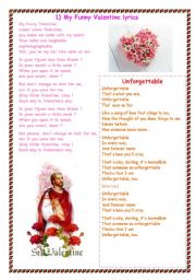 English Worksheet: st Valentines Day