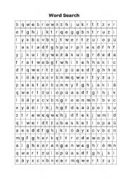 English Worksheet: Word search Easter
