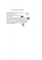 English worksheet: Easter arond the world