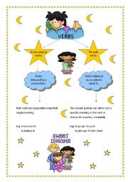 English Worksheet: Prepositional and phrasal verbs