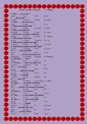 English Worksheet: TEST