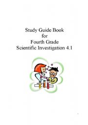 English Worksheet: Study guide for 4th grade. Scientific Investigation. Part 1/8