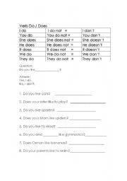 English Worksheet: Basic Yes or No questions