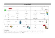 English Worksheet: Shopping - Clothes( Sentence Threader)