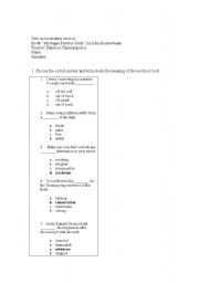 English Worksheet: Vocabulary exercises 2
