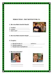 English worksheet: whos this? - top notch