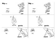 English worksheet: big and little