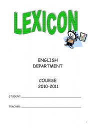 English Worksheet: Lexicon  for special needs students (Part 1)