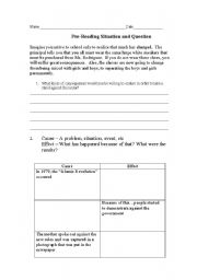 English Worksheet: Understanding 