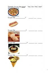 English Worksheet: 