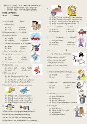 English Worksheet: test 