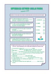 DIFFERENCES BETWEEN SIMILAR WORDS (2)