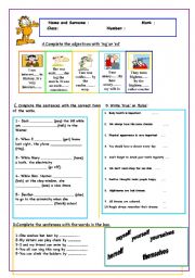 English Worksheet: adjectives&adverbs